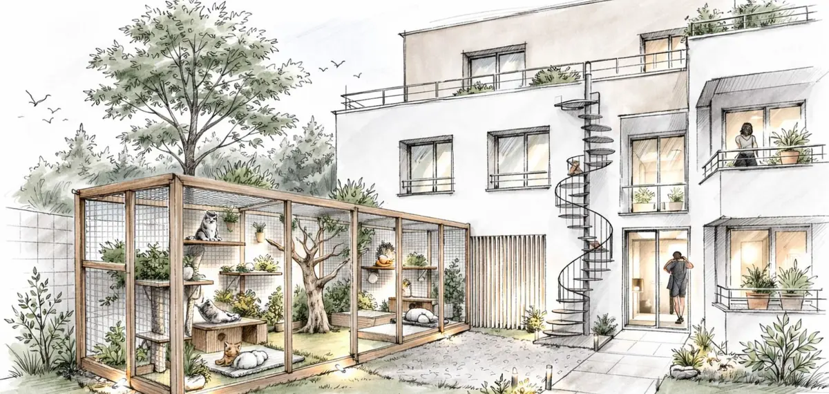 À Nantes, un immeuble entièrement pensé pour les chats va sortir de terre