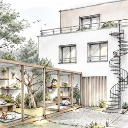À Nantes, un immeuble entièrement pensé pour les chats va sortir de terre