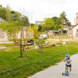 À Nantes, une nouvelle aire de jeux inclusive arrive dans l'ancienne caserne Mellinet