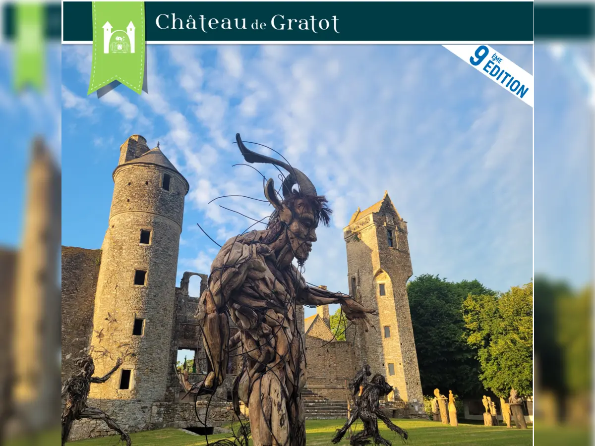 À propos de sculpture au château de Gratot
