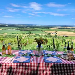 À Table dans les Vignes