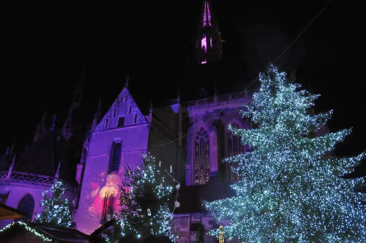 A Thann, un marché de Noël féérique