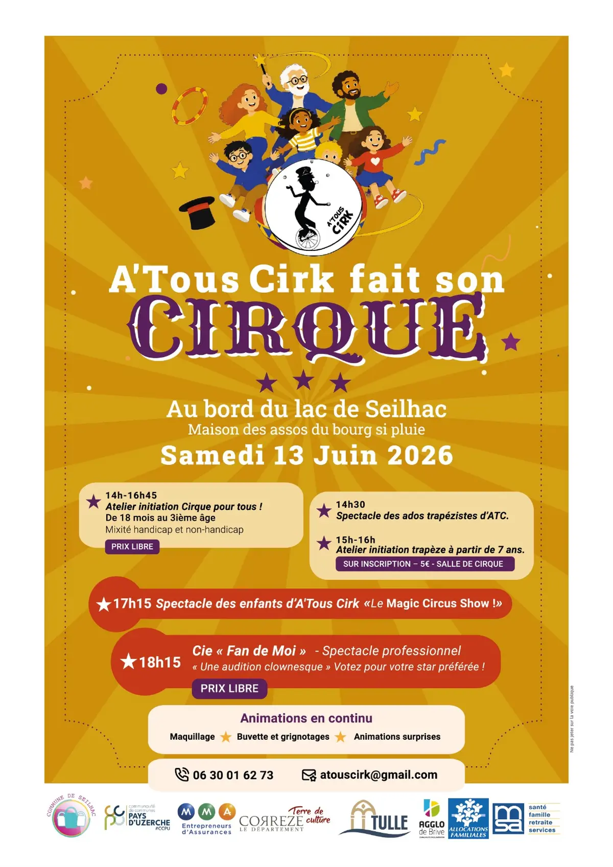 A'Tous Cirk fait son cirque