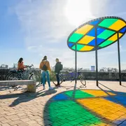 A vélo, Tours version « Arty »