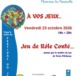 À Vos Jeux - Jeux de Rôle Conté... - Festival du jeu