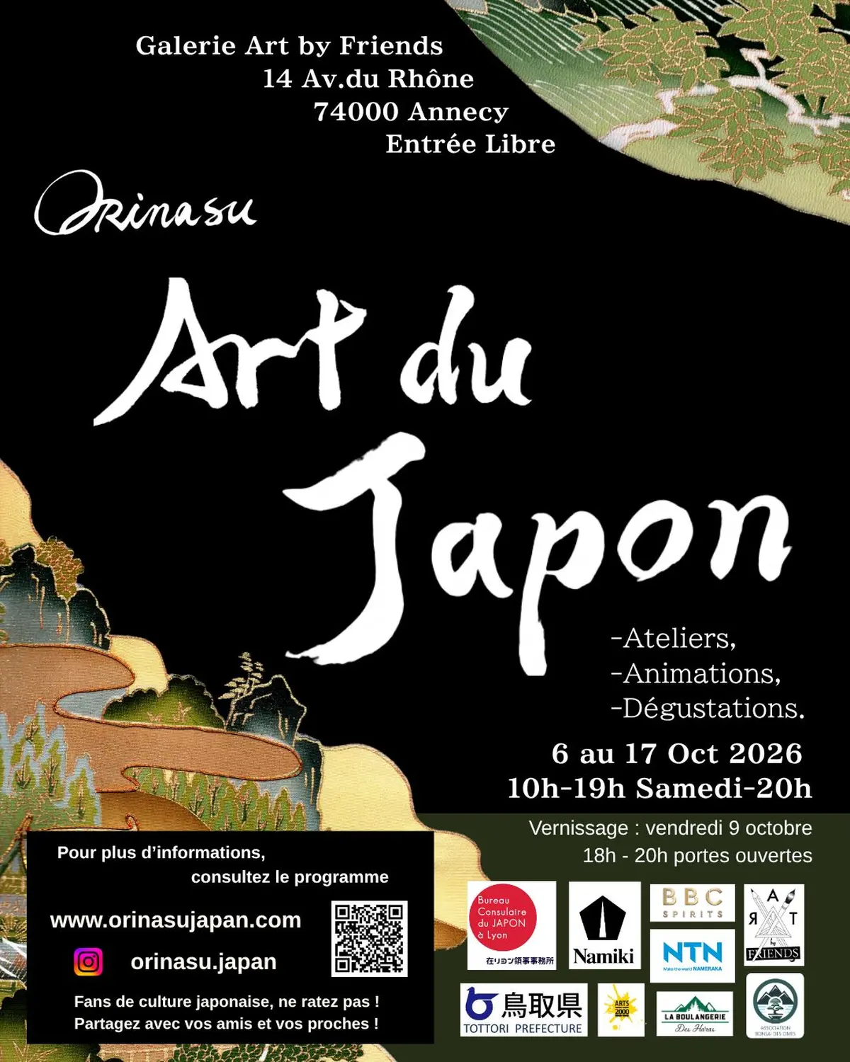 ORINASU - L’art du Japon à Annecy