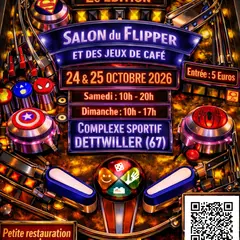 Dett'Flipp - Salon du flipper et des jeux de cafés