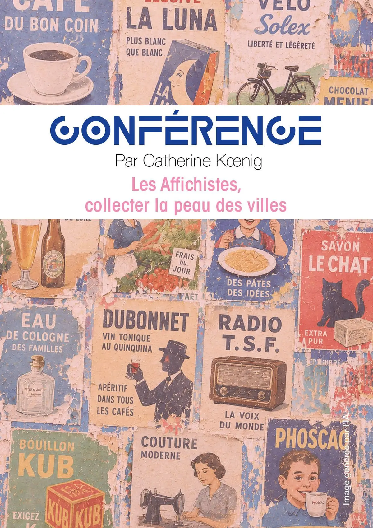 CONFÉRENCE - Les Affichistes, collecter la peau des villes