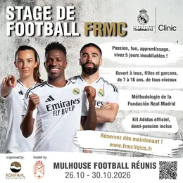 Stage de football Mulhouse Football Réunis  x Fundacion Real Madrid Clinics 