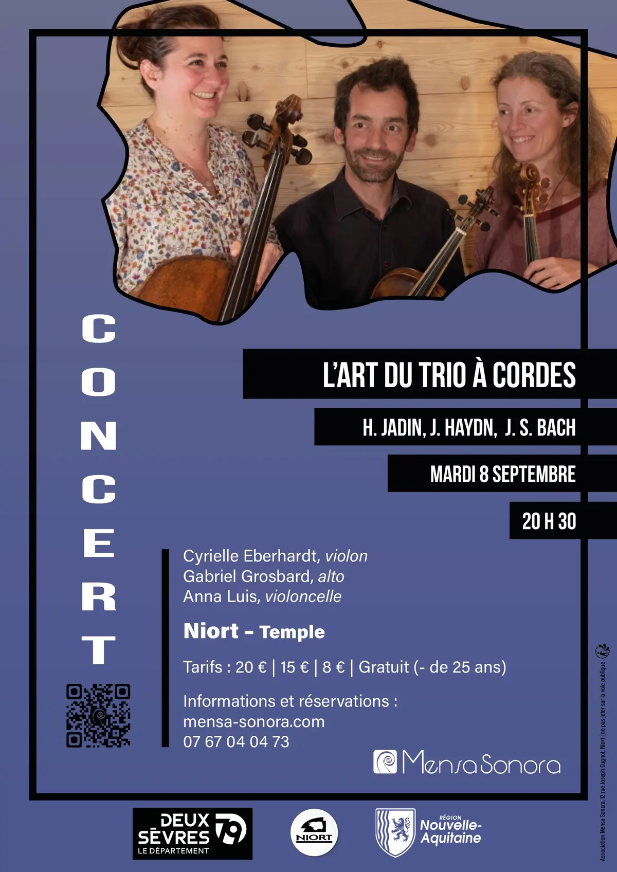 L'art du trio à cordes