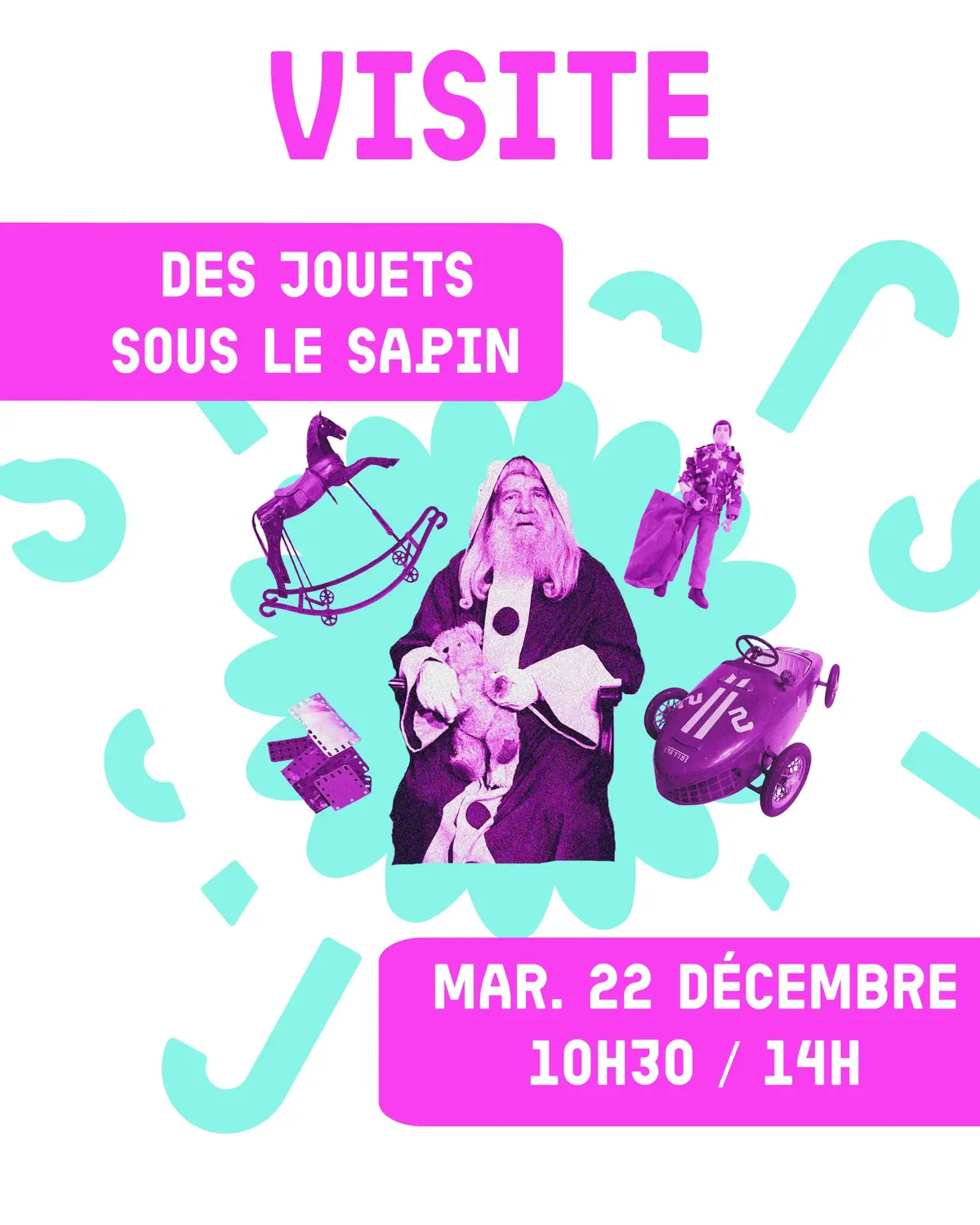 Visite guidée : Des jouets sous le sapin