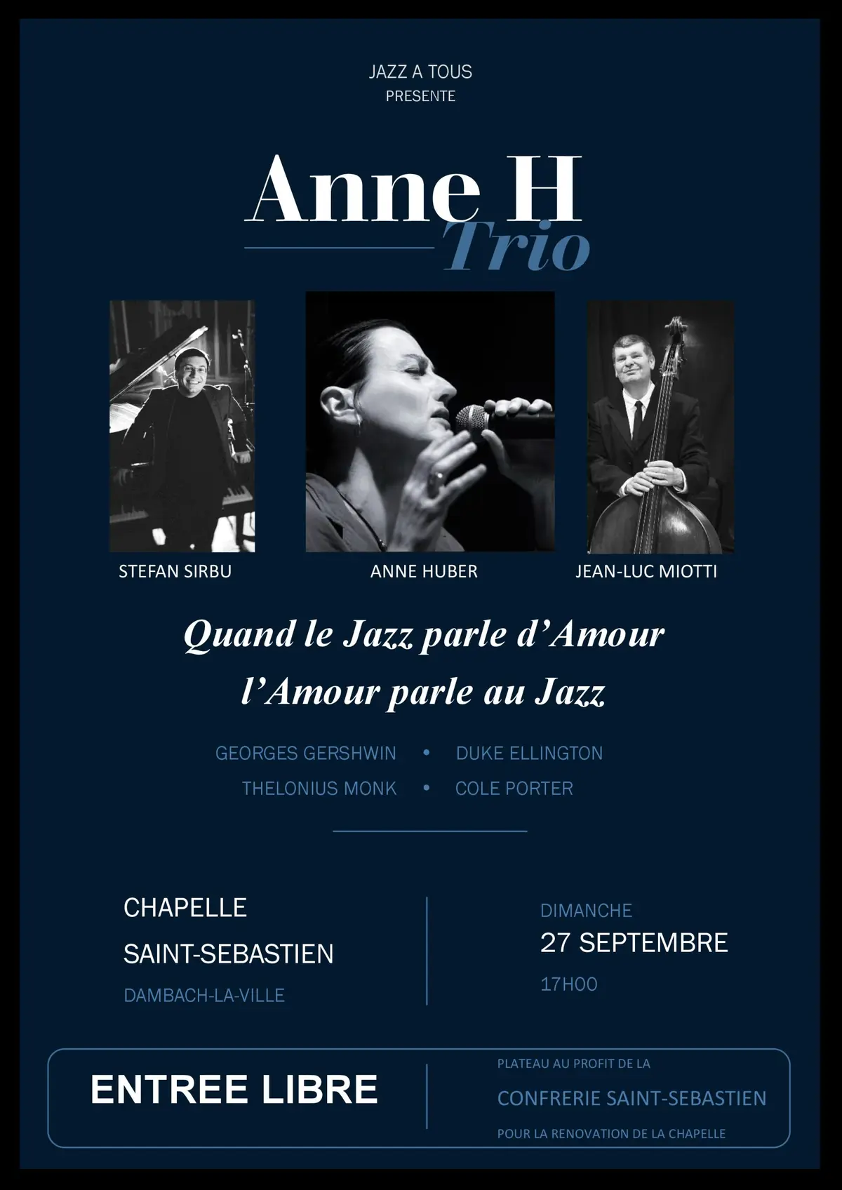 Quand le Jazz parle d'Amour, l'Amour parle au Jazz