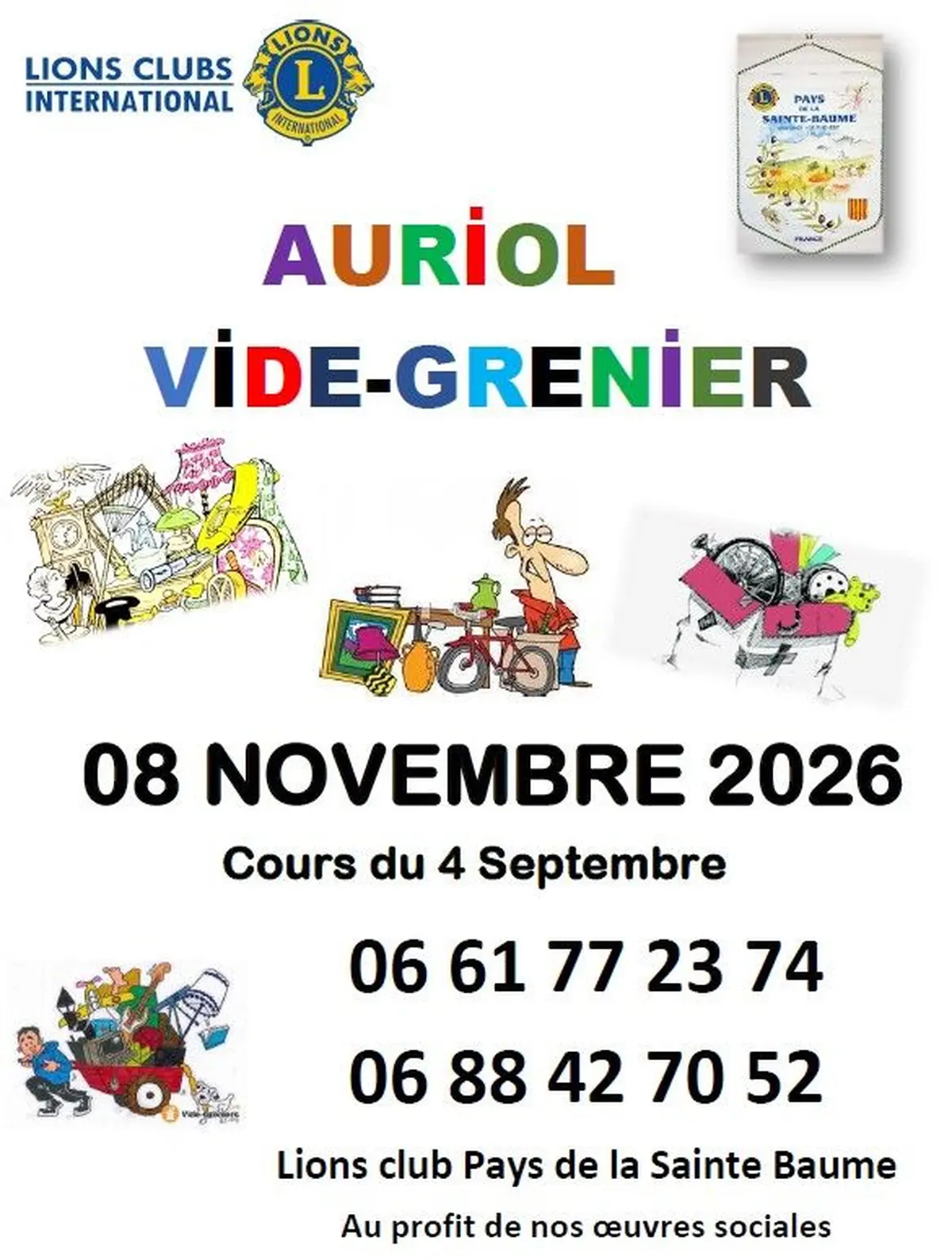Vide-Grenier du Lions Club Pays de la Ste Baume