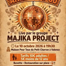 Concert Années 70 et 80.