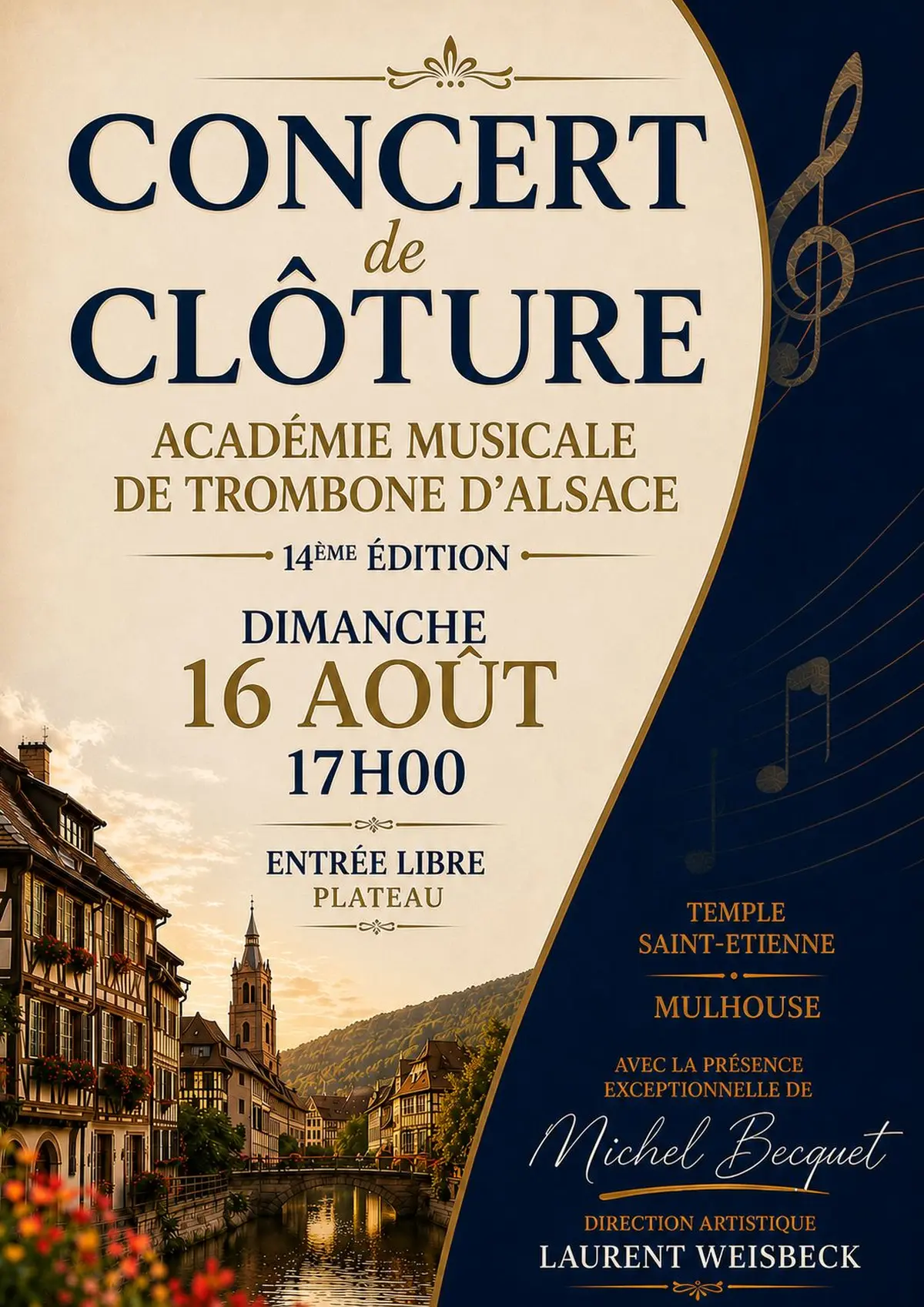 Concert de Clôture de l'Academie Musicale de Trombone d'Alsace 2026