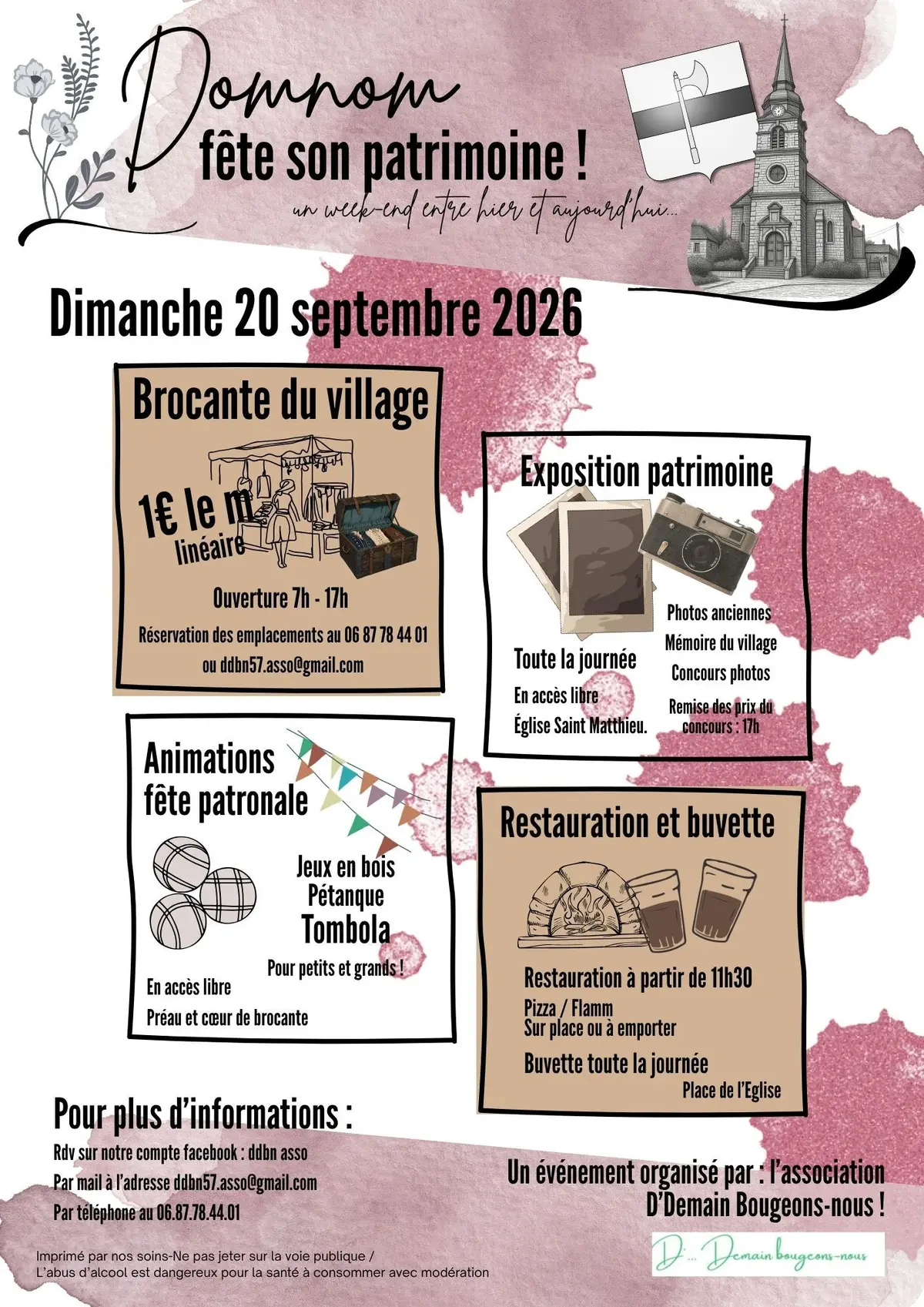Domnom fête son patrimoine