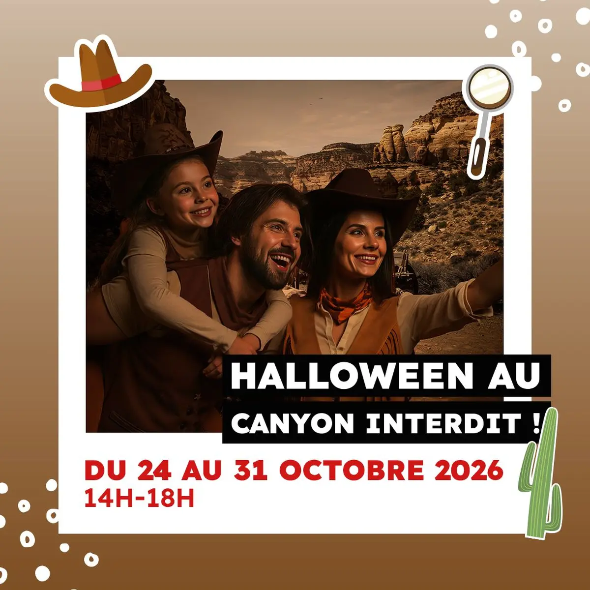 Le canyon interdit  - animation halloween