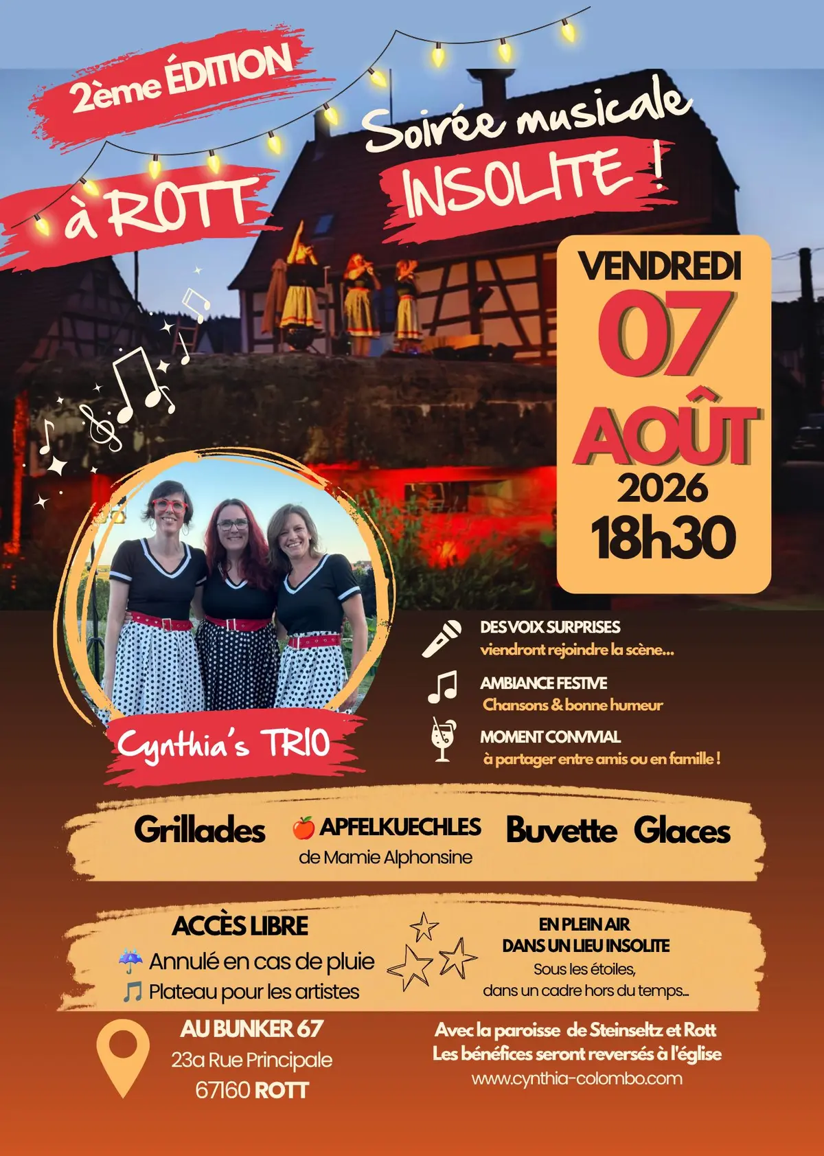 Soirée musicale insolite à ROTT
