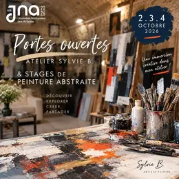Portes ouvertes de l'atelier de Sylvie B. et stages JNA 2026