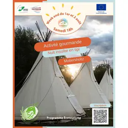 Nuit insolite en tipi
