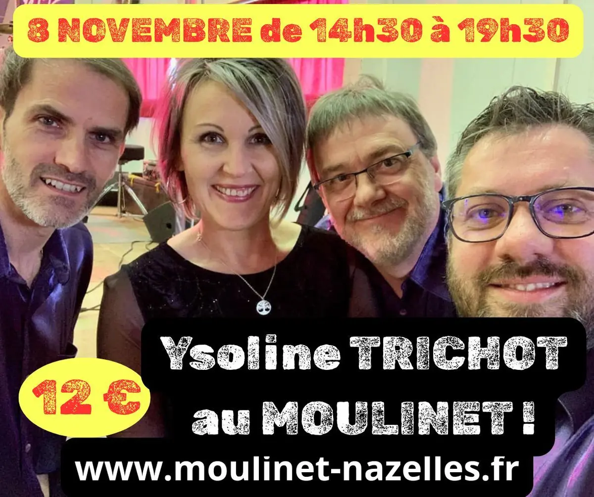 Ysoline TRICHOT au Moulinet - Après-midi dansant - 12 €