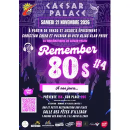 Préparez-vous la 4 édition du Remember Caesar Palace arrive!