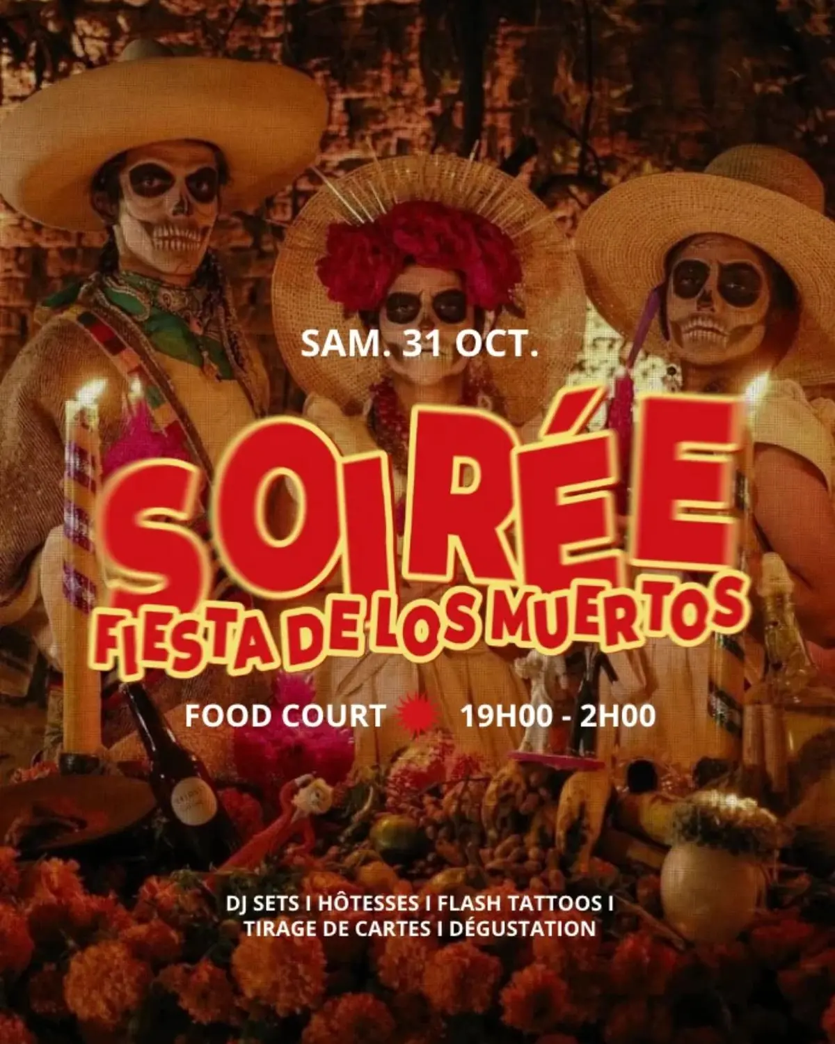 Soirée Fiesta De Los Muertos à La Belle Vue