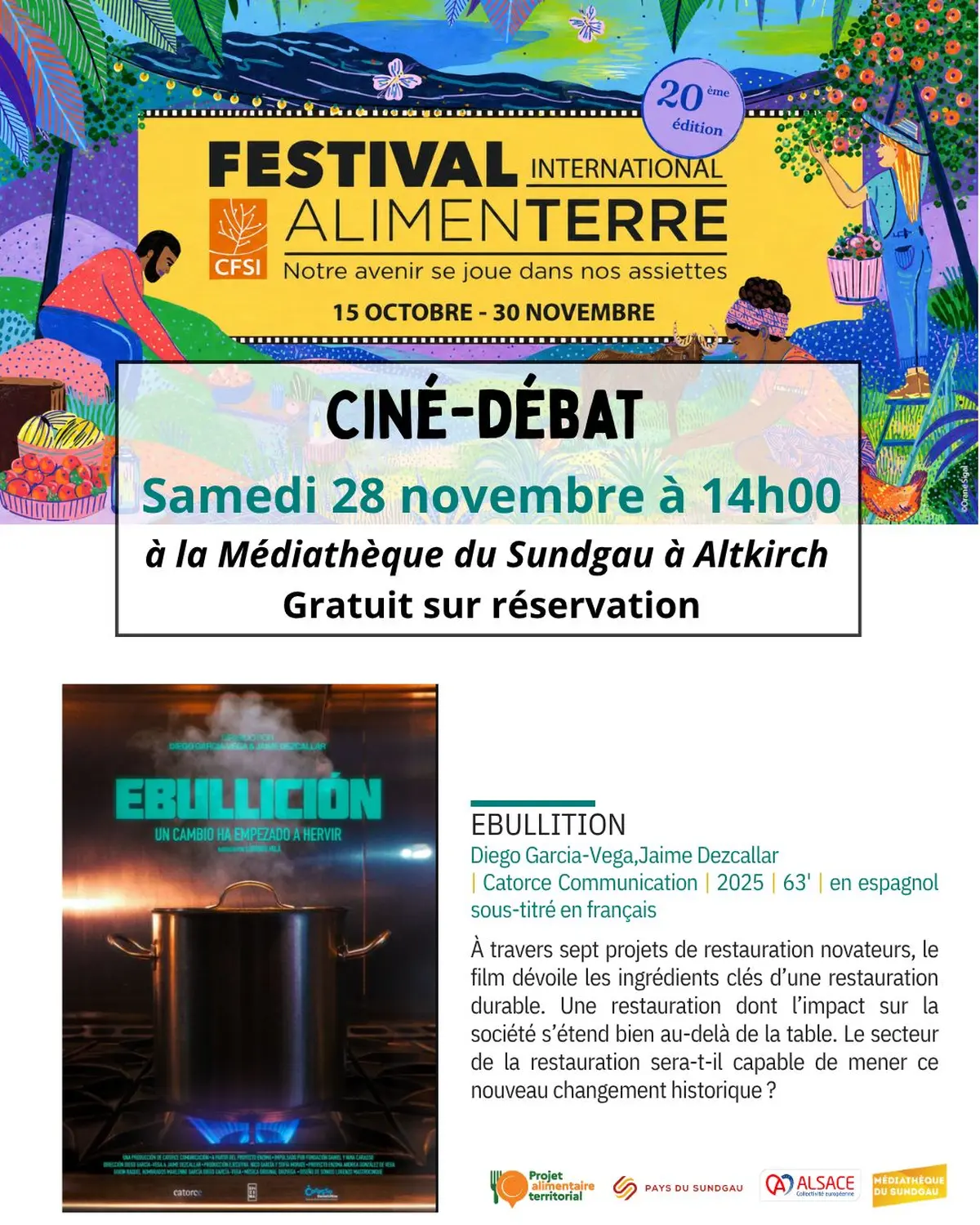 Ciné-débat Ebullition à Altkirch