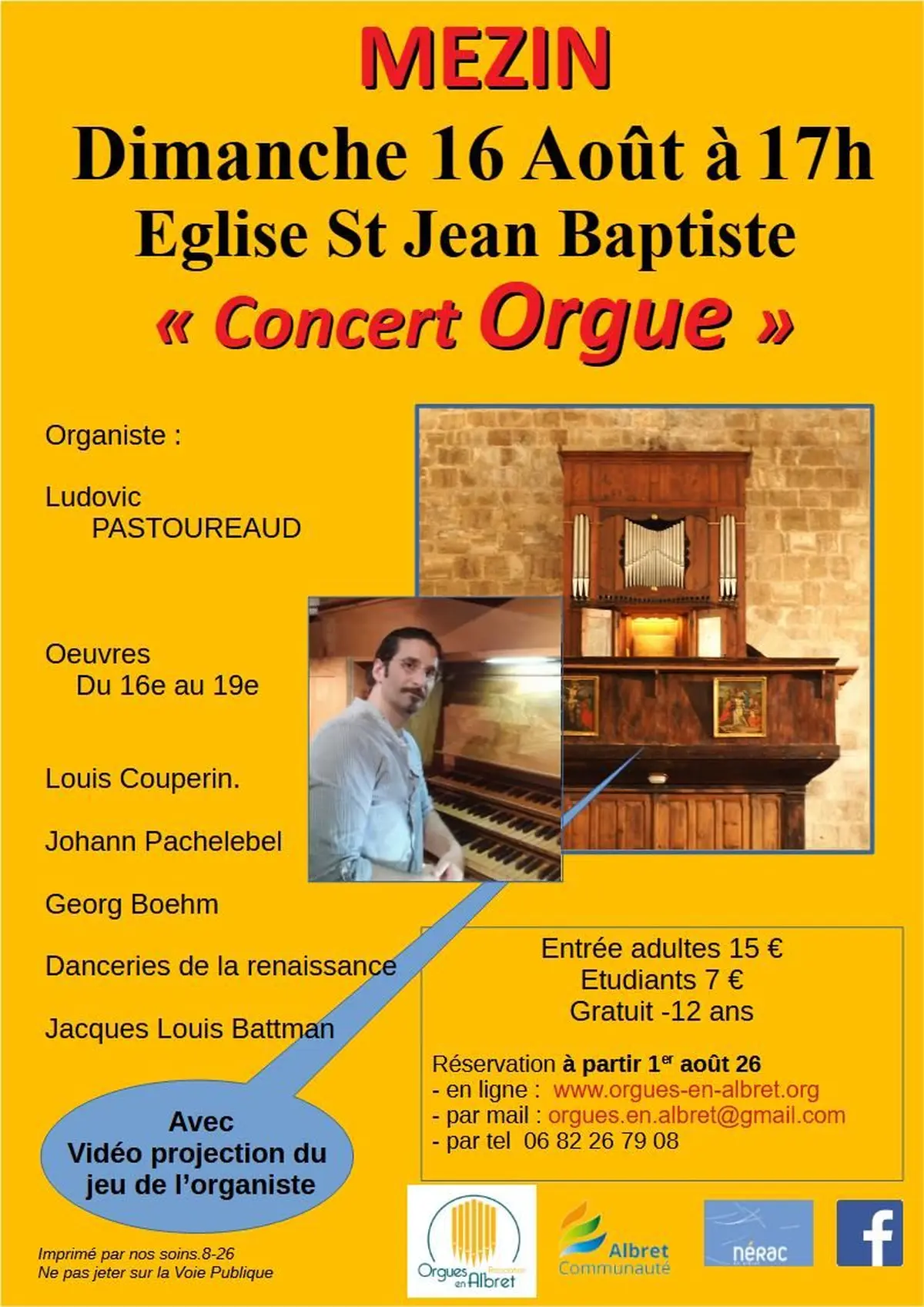 Concert ORGUE Seul