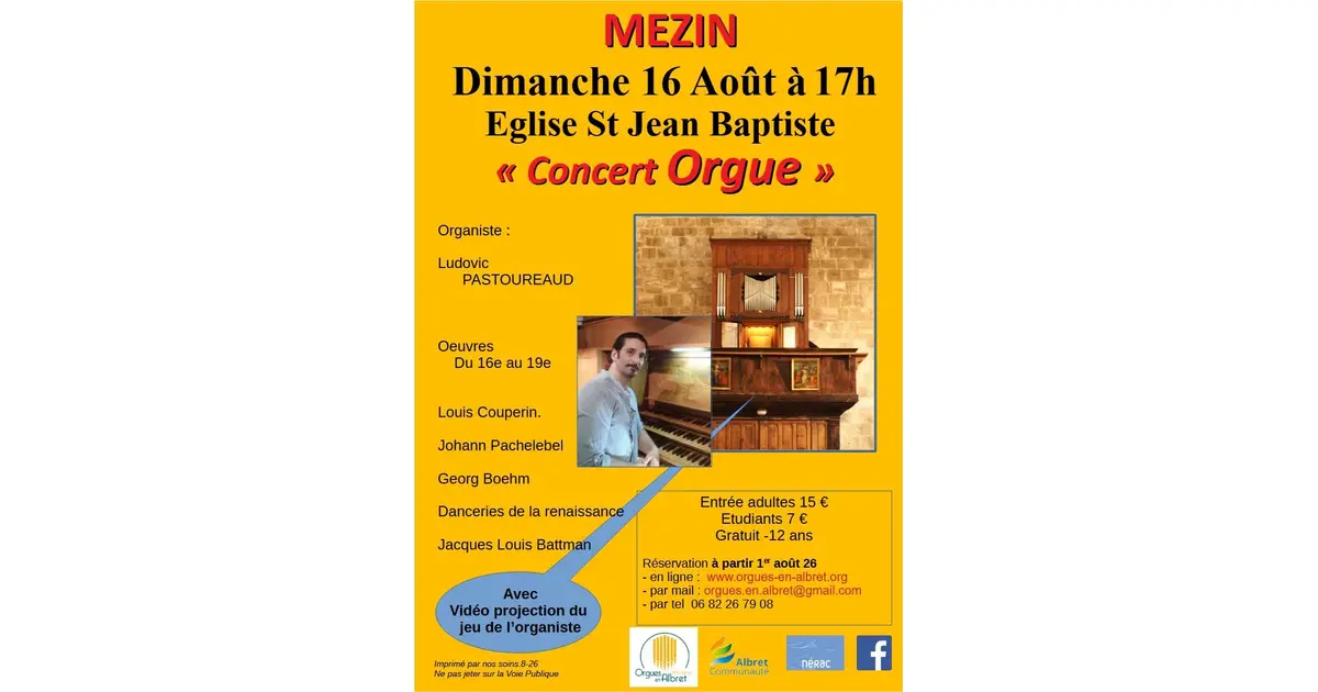 Concert ORGUE Seul