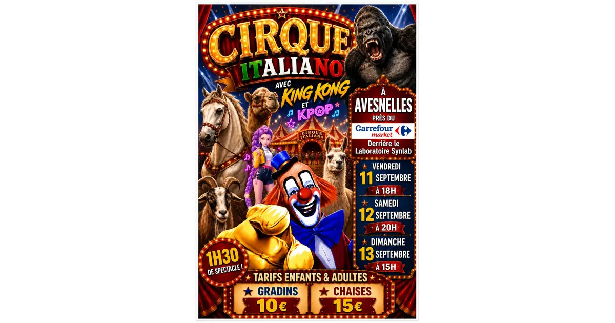 Spectacle du Cirque Italiano