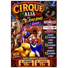 Spectacle du Cirque Italiano