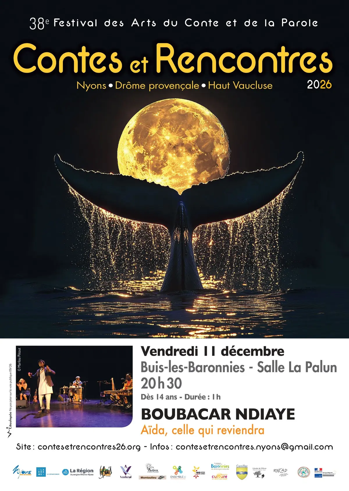 Festival Contes et Rencontres - BOUBACAR NDIAYE - Aïda, celle qui reviendra