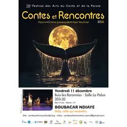 Festival Contes et Rencontres - BOUBACAR NDIAYE - Aïda, celle qui reviendra