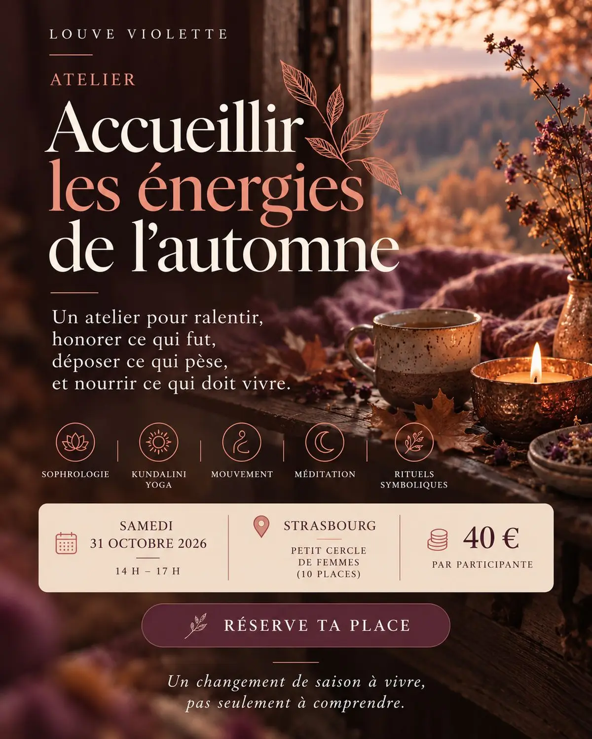 Atelier d'automne - sophrologie & yoga