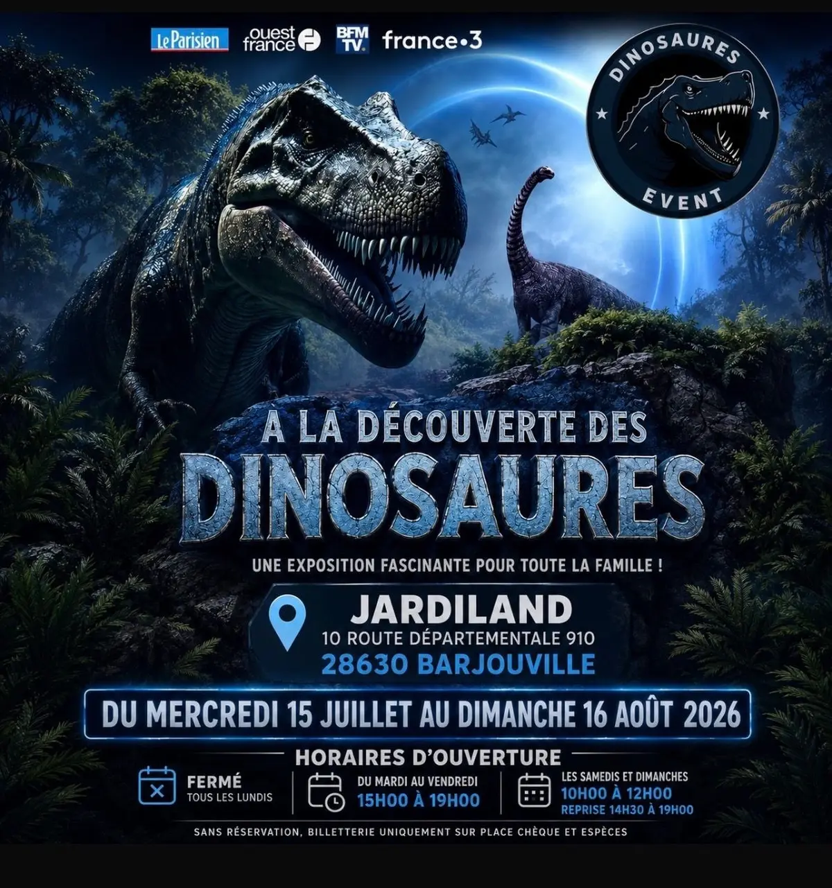 Exposition dinosaures 