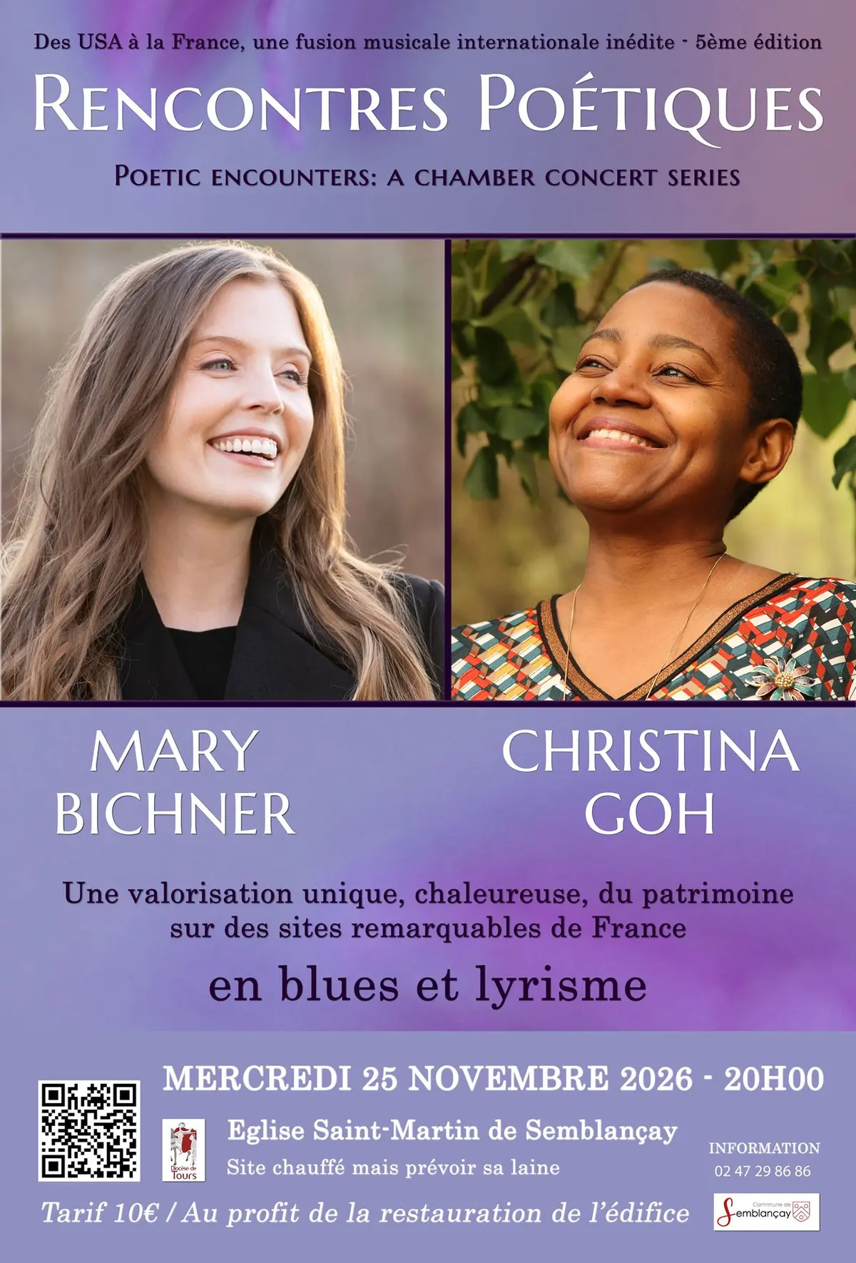Rencontres Poétiques avec Christina Goh & Mary Bichner