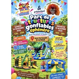 Week-end structures gonflables en intérieur 
