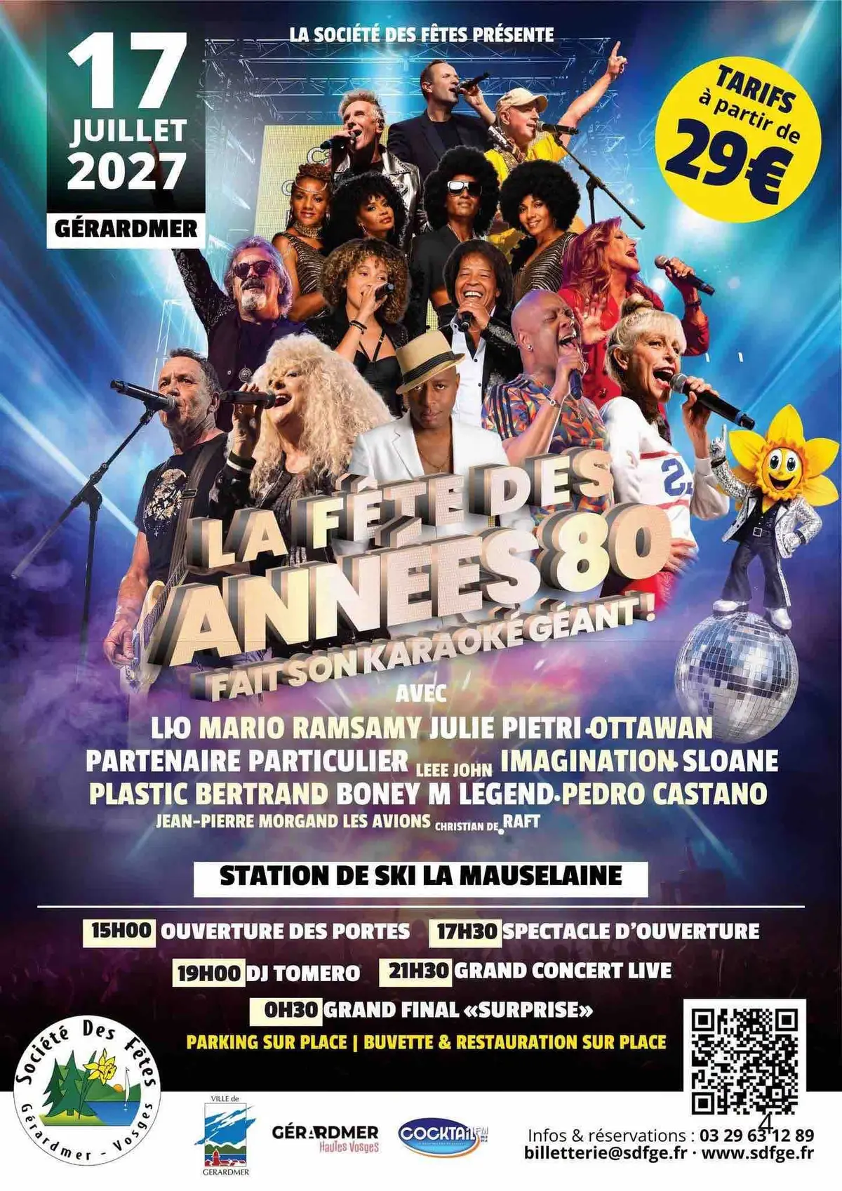 La fête des années 80 fait son karaoké géant