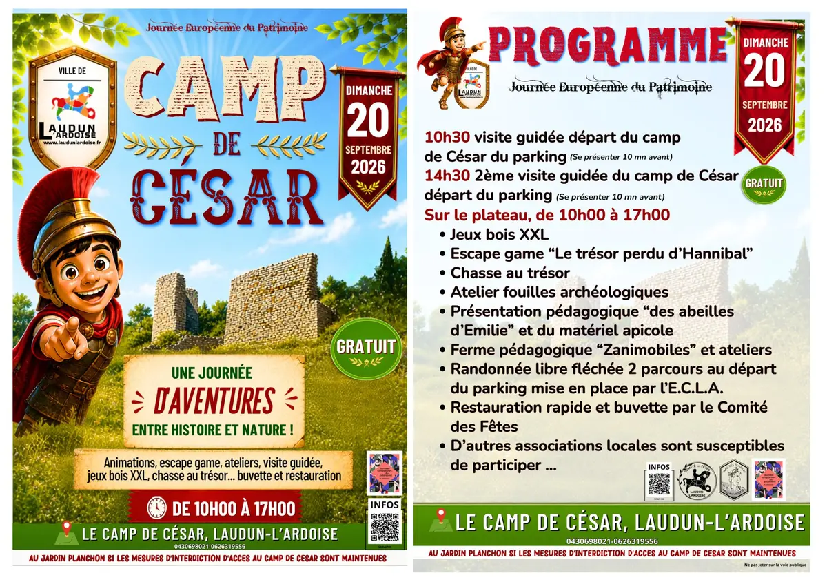 Journée Camp de César