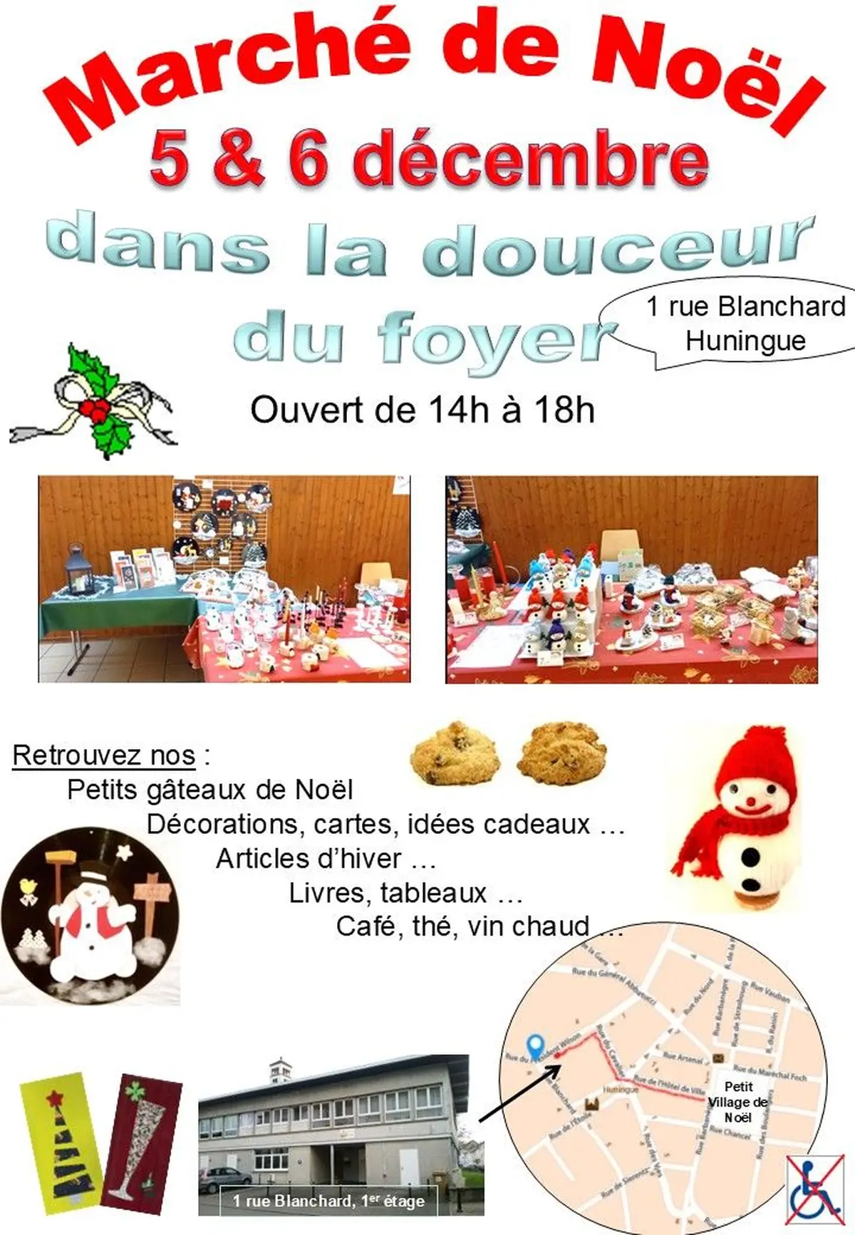 Marché de Noël dans la douceur du foyer paroissial