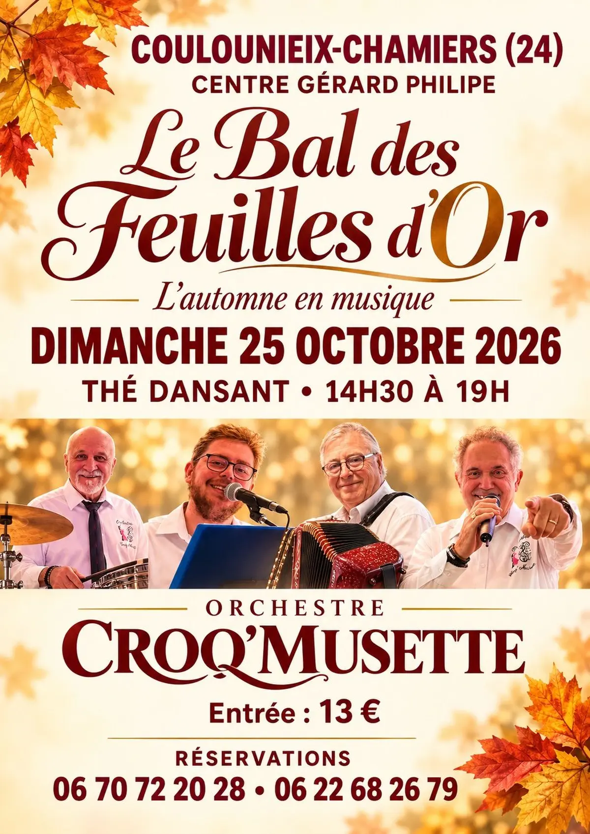 le bal des feuilles d'or