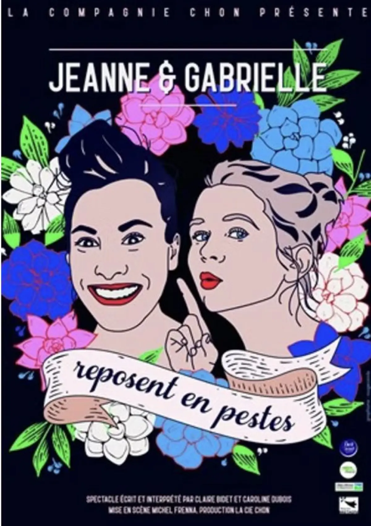Jeanne & Gabrielle reposent en pestes