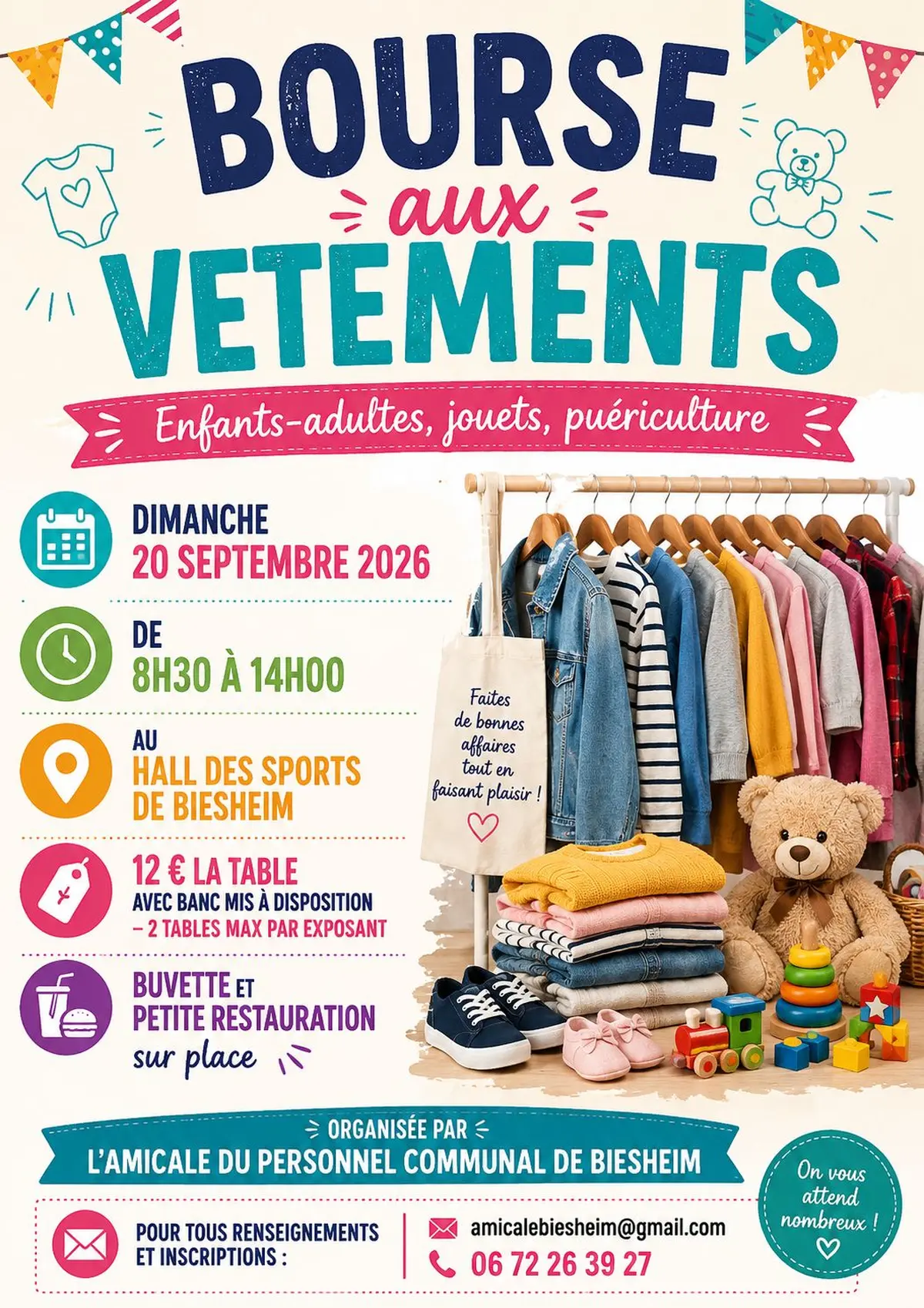 Bourse aux vêtements