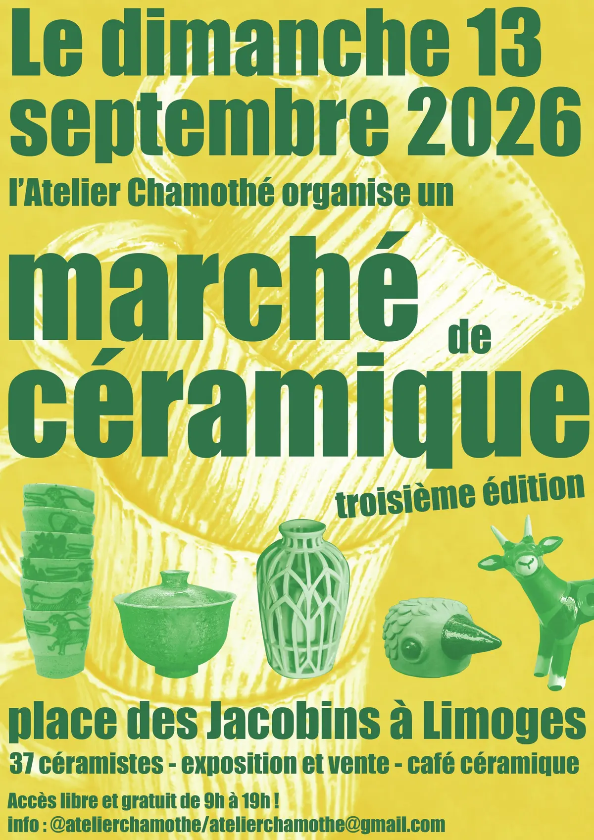 Marché de céramique