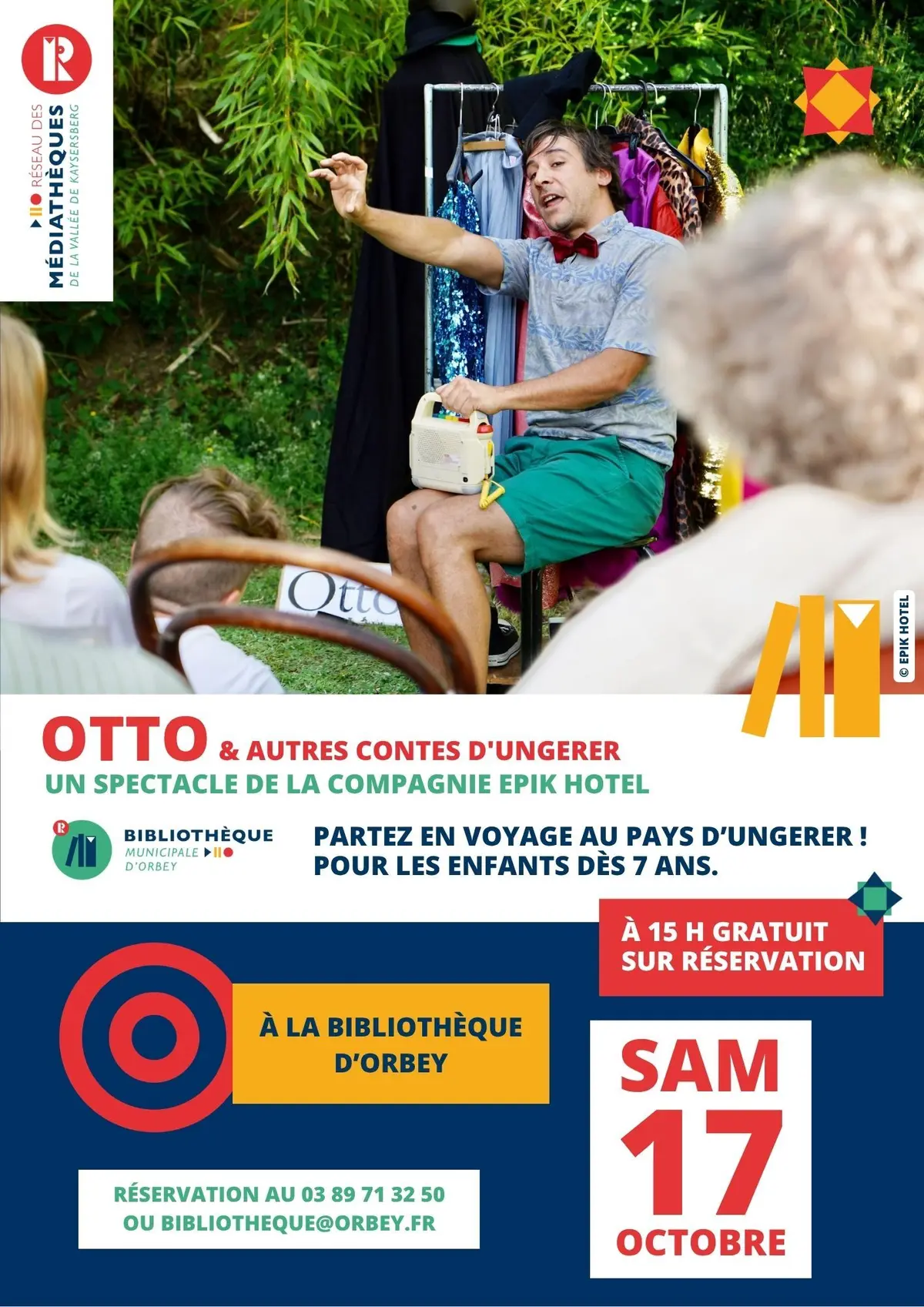Spectacle jeunesse : Otto & autres contes d'Ungerer