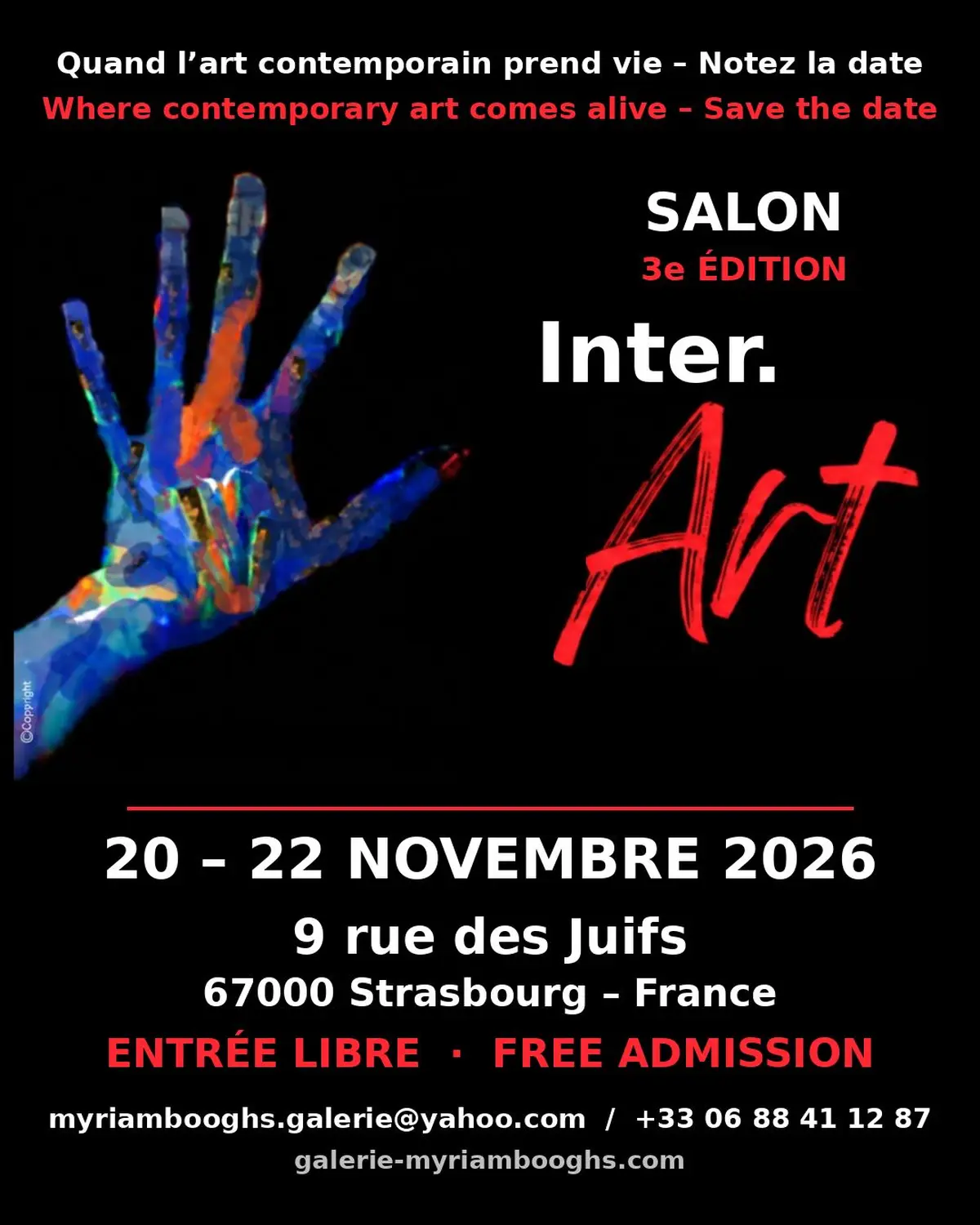 Inter.ART – 3ᵉ Édition Salon d’Art Contemporain | Strasbourg 2026