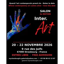 Inter.ART – 3ᵉ Édition Salon d’Art Contemporain | Strasbourg 2026