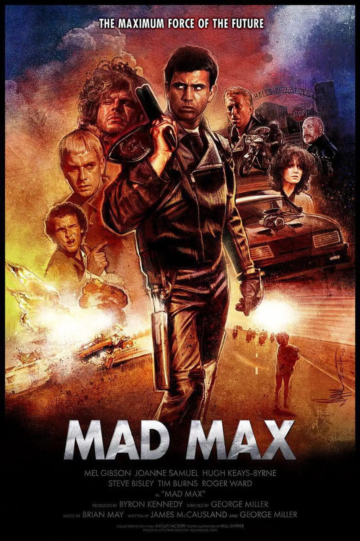 Projection du film Mad Max de George Miller (1979