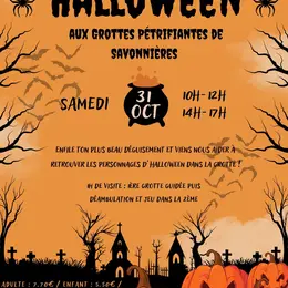Halloween aux Grottes Pétrifiantes